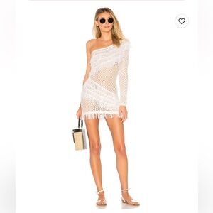 REVOLVE x Tularosa White Dress/ Coverup